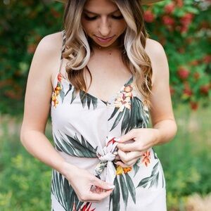 Timing Floral Patterned Dress